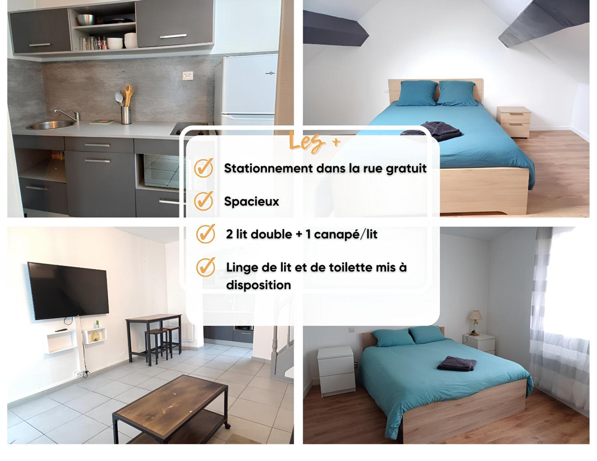 Bizet - Maison Amienoise- 2 Chambres Amiens Ngoại thất bức ảnh